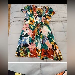 Zara open front dress